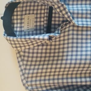 Ledbury Blue Farewell Gingham Shirt